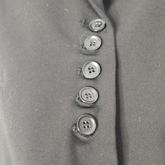 Beechers Brook Black Classic Modern Fit Blazer Business Casual Jacket Size 12 - Picture 4 of 9